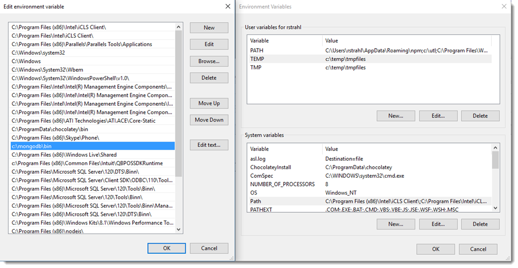 Path Environment Editing Improvements in Windows 10 Rick Strahl's  Log